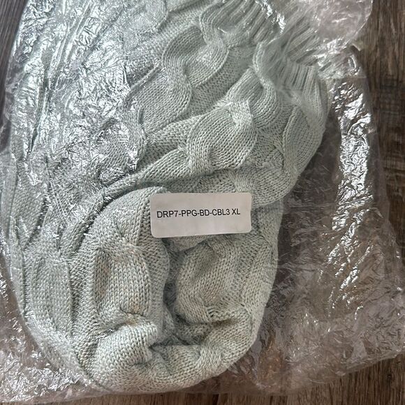 Reuben Oliver The Short Sleeve Country Club Button Down Sweater Mint Green SZ XL - Picture 7 of 9